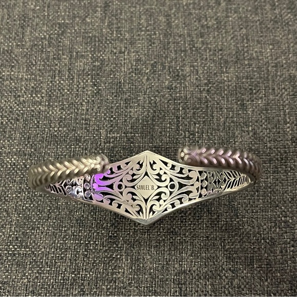 NWOT Samuel B Ningsih Bangle - Labradorite - Picture 2 of 9